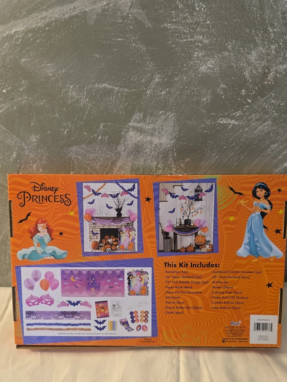 Disney Princess Trunk or Treat Kit - 200 Pieces New